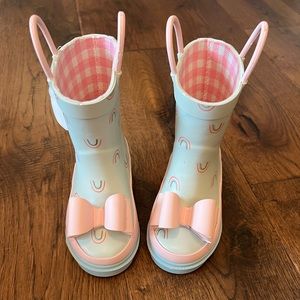 Sweet honey rain boots